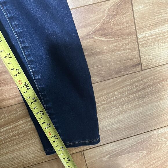 L'AGENCE Marguerite High Rise Skinny Denim Jean In Baltic Size 26 Dark Wash - Picture 5 of 7